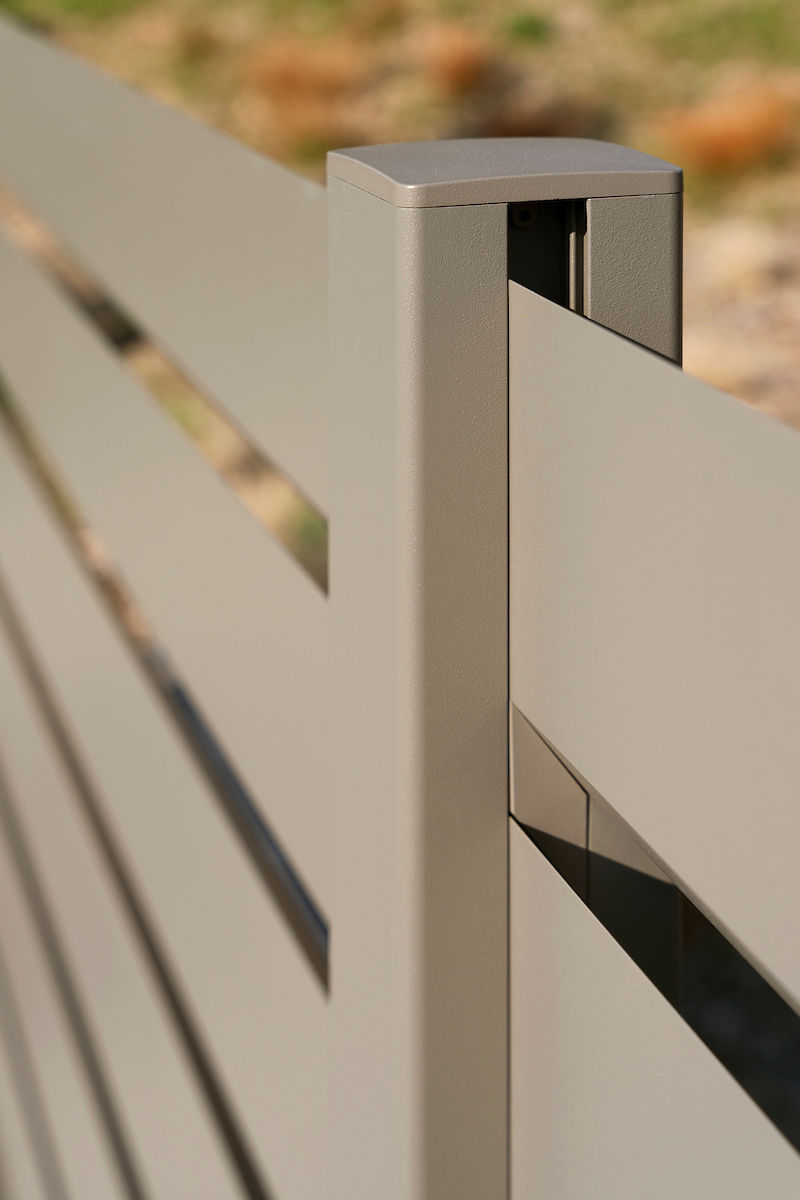 Aluminium Zaun
