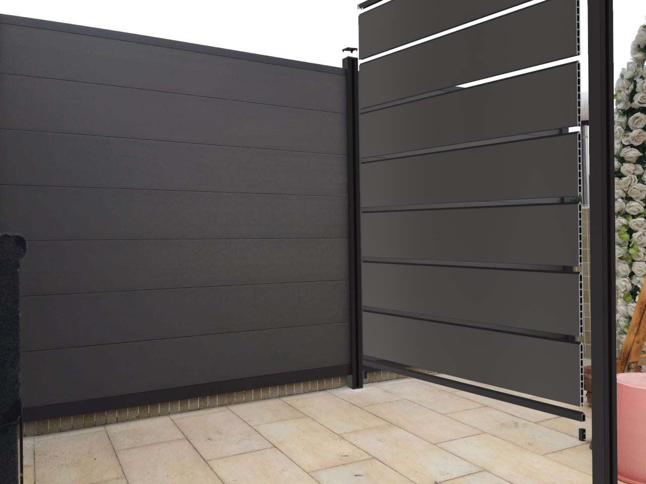 WPC Zaun Komplettpaket kaufen?