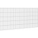 Doppelstabmatte Schwer | Maschengröße 50 x 200 mm | Breite 2500 mm | Höhe 1030 mm | Feuerverzinkt