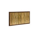 Bambus Sichtschutz | Breite 180 cm | Cortenstahl
