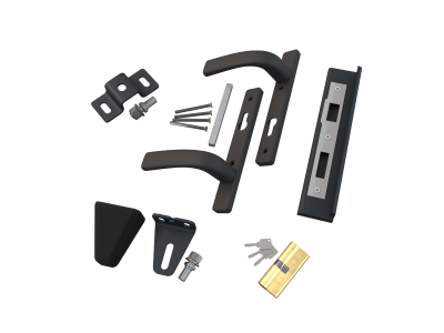 Torbeschläge | Boston | RAL9005