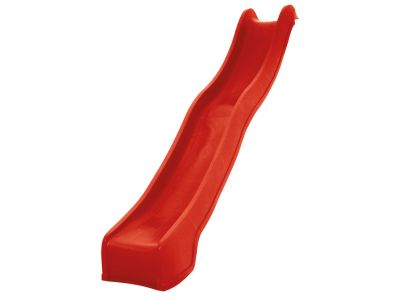 Rutsche roter Kunststoff