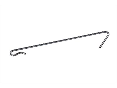 Abstandshalter für Pfosten | Länge 160 mm | Ø 3 mm | Verzinkt | Beutel a 15 Stück