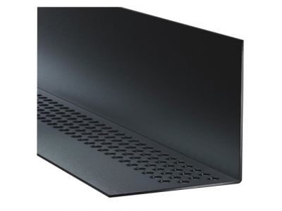 Millboard Lüftungsprofil | Schwarz Aluminium