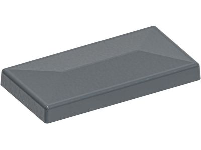 Alu-Kappe für Pfosten Multi 60x40mm RAL7016