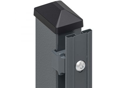 Zaunpfosten mit Profilleiste 40x9.5mm