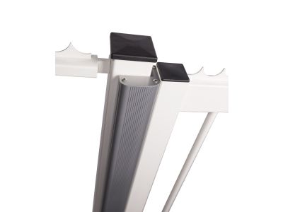 Locinox N-LINE-B-MAG | Aluminium-Abschlussprofil für Drehflügeltore zur Kombination mit MAGUNIT-2500