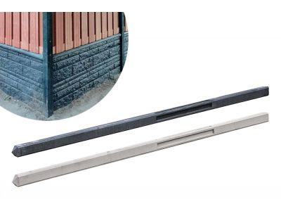 Eckpfosten für Felsmotiv Sichtschutz 10 x 10 x 275 cm 