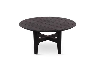 Loungetisch Elisa | 80 cm | Teak ebony