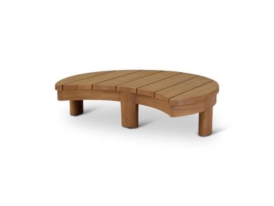 Loungetisch Ambon | 90 x 70 cm | Teak natur