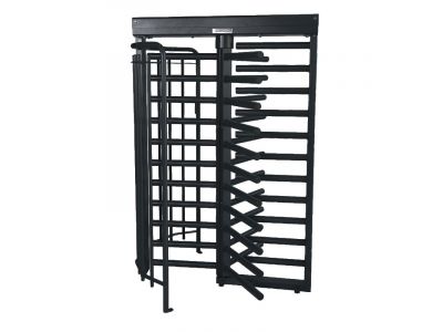 Turnstar | Drehkreuz Einzel | 3-armig | inkl. Kartenhalter | RAL9005