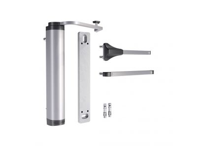 Locinox Verticlose | Leistungsstarker hydraulischer Torschließer | für Wandmontage | Silber