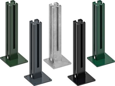 Bodenplatten | für Tor- und Zaunpfosten 100 x 100 mm