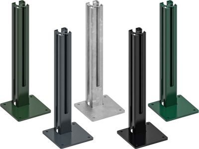 Bodenplatten | für Tor- und Zaunpfosten 80 x 80 mm