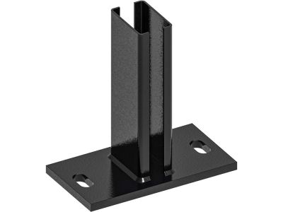Bodenplatte | 60 x 40 mm | Schwarz