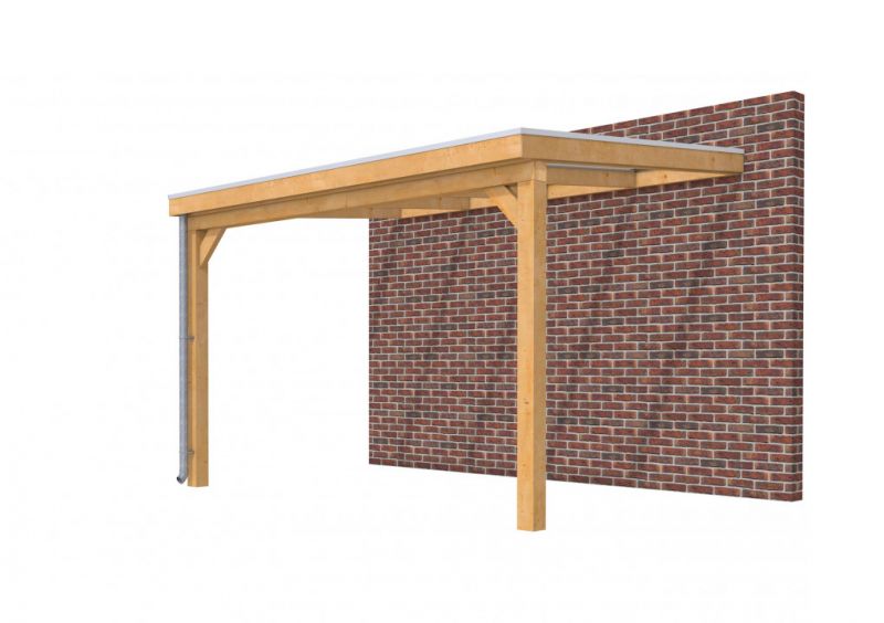 Veranda 400cm breit Douglasienholz