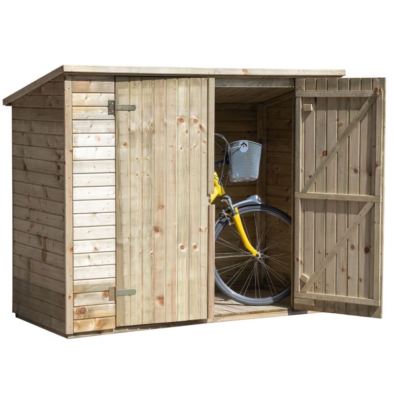 Fahrradgarage - Gartenschrank Westerwald 200 x 158 x 90 cm