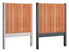 Hartholz-Betonzaun Paket