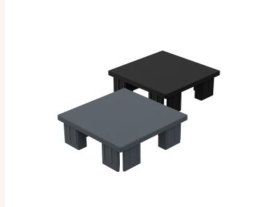 Aluminium-Steckkappe | 75 x 75mm