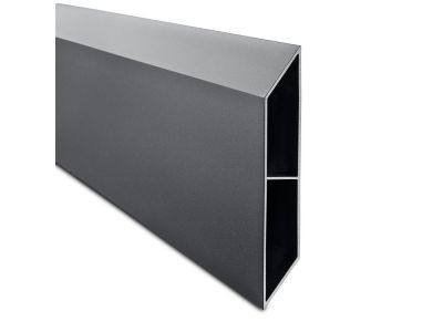Aluminium Lamelle | 15,5 x 2,1 cm | Länge 180 cm | Abgeschrägt