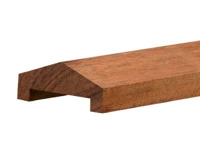 Oberlatte Hartholz für Holzzaun | Länge 180 cm