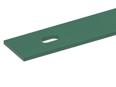 Abdeckleiste für Pfosten Multi 40x4mm, 600mm, RAL6005