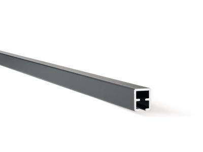 Aluminium Abschlussprofil | Oben | Länge 180 cm | 21 x 24 mm