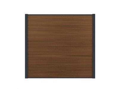 Premium WPC Sichtschutzzaun | Ipé