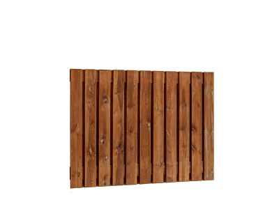 Brauner Kiefer Gartensichtschutz | Breite 180 cm | Höhe 130 cm