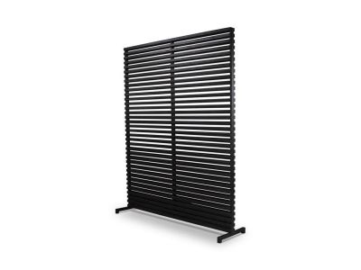 Sichtschutz Yari | Teak ebony mit Aluminium