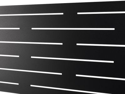 Decoratives Brett | Azur | Aluminium