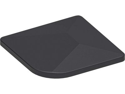 Kunststoff Abdeckkappe | 60 x 60 mm | mit Überstand