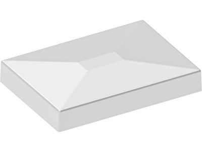 Alu-Kappe für Pfosten 6x4cm Feuerverzinkt
