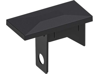 Kunststoff Abdeckkappe | 60 x 40 mm | mit Überstand