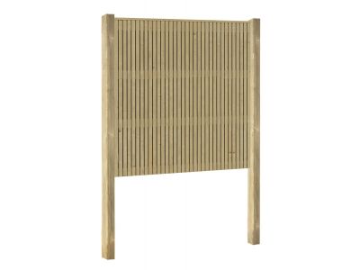 Elan vertikaler Holzzaun Paket