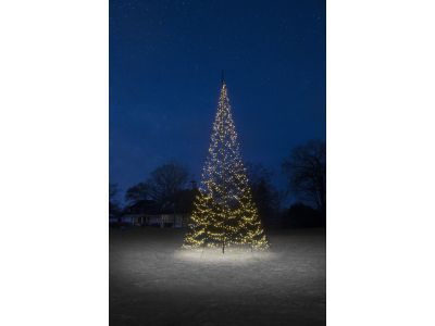 Fairybell Fahnenmast-Weihnachtsbaum 800 cm | 1500 LEDs | warmweiß