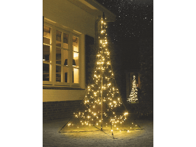 Fairybell Weihnachtsbaum mit Mast 200 cm | 240 LEDs | warmweiß - twinkle