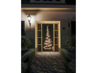 Fairybell Tür-Weihnachtsbaum 210 cm | 120 LEDs | warmweiß