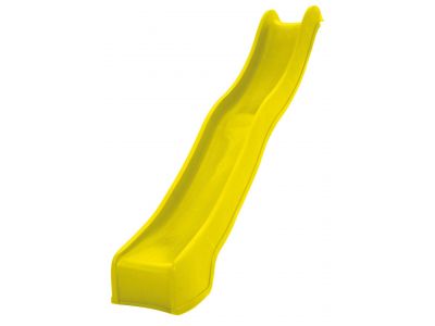 Gelbe Rutsche Plastik