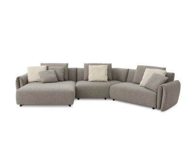 Loungeset Haiti | 3-teilig | Rund | Liegefläche