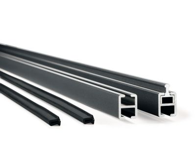 Einbauset mit Dichtungen | Länge 180 cm | Horizontal