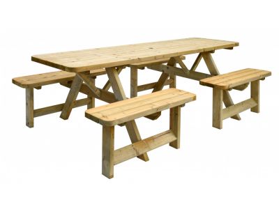 Picknicktisch Family | Tischplatte 70 x 240 cm