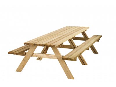 Picknicktisch Lange Jan | 42 mm dick| 300 x 70 cm