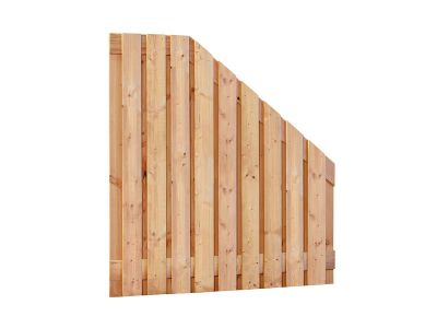 Red Class Gartensichtschutz | Breite 180 cm | Gefälle | 21 Bretter