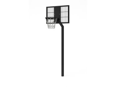 Basketballständer | Höhe 260 cm | Verlängert | Beschichtet