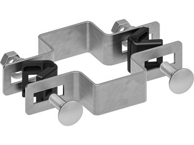 Befestigungsbügel für 6 x 4 cm Pfosten Feuerverzinkt Zwischenbügel