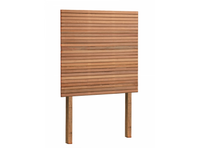 Rhombus Hartholz Zaunpaket