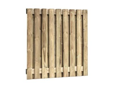 Kiefernholz Gartensichtschutz | Breite 180 cm | Höhe 180 cm