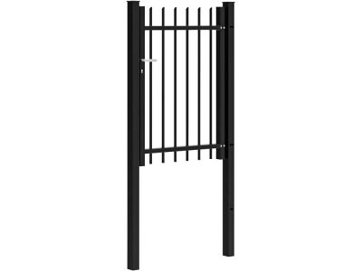 1-flügeliges Stabgittertor | Breite 100 cm 