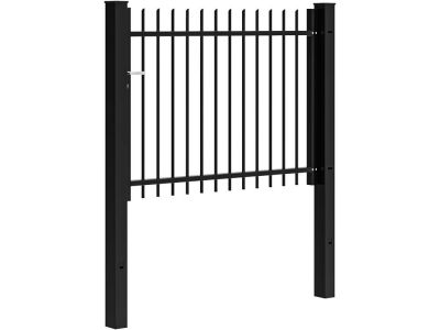 1-flügeliges Stabgittertor | Breite 200 cm 
